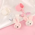 Pikkukuva 5 / 5: IC e Big Eared Plush Keychain Bunny Pendant Nyckelring Bilväska Char A