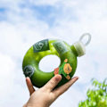 Pikkukuva 5 / 5: IC 500 ML Kesä Cartoon Donut Sippy Kettle Vattenflaska Ulkoilu S A