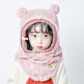 Pikkukuva 1 / 4: IC Baby piirretty korvasuojainmask tuulensuoja Pink2