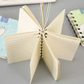 Miniatyrbillede 5 af 5: IC 1x A7(8x10,5cm) Spiralbundet Notesbog, 160 Sider Løsblad Notebook Notepad, Til Kontorforsyninger - Expression-rosa