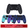 Miniatyrbillede 2 af 5: IC Bluetooth Dobbelt Vibrationskontrol til PS4 PS3 Trådløs Gamepad Joystick til PS4 Spilkonsol USB 6axis Joypad Lav Latency Guld