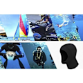 Miniatyrbilde 4 av 5: IC Neopren Dykkerhette Termisk Dykking Snorkling Hode