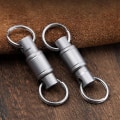 Pikkukuva 4 / 5: IC Rotera Spänne Portable Multifunktionell EDC Utomhusverktyg Titaniu Silver