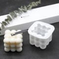 Miniatyrbillede 2 af 4: 2 stk. Silikonforme til 3D-støbeform Aromaterapi Lys Voks Gips Modeleringsforme