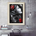 Miniatyrbild 3 av 5: IC Vuxen diamantbroderi 5D diamantmålning Komplett DIY