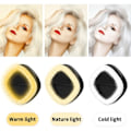 Miniatyrbillede 4 af 5: IC Selfie Light Mobiltelefon Selfie Ring Light Light 3 lystilstande Sort