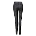 Miniatyrbillede 3 af 5: Plus Size Perfekt Pasform PU Læder Leggings Letvægts til Kvinder Piger Mode Ny CMK Vinrød 2XL