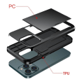 Miniatyrbild 5 av 5: IC iPhone 13 - Hybridskal med kortfack - Guld