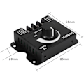 Miniatyrbild 2 av 3: IC Dimningskontroll, 12v-24v 30a LED-strömbrytare Manuell drift Led Strip Monokrom (d-583-a)