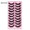 Pikkukuva 1 / 5: 10 par klusterfransar ser ut som förlängningar DIY10-6 DIY10-6 DIY10-6