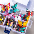 Miniatyrbillede 3 af 5: IC Blandede Spiselige Blomster Butterfly Wafer Rispapir Kage Toppers De Multicolor C