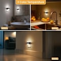 Miniatyrbild 5 av 6: 1-pack Clear Plug-in LED Night Light with Dusk Sensor 3 Color Temperatures