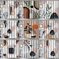 Miniatyrbild 2 av 5: IC Vacker Boho duschdraperi för ditt badrum - en elegant 72\" J J