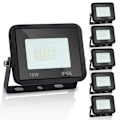 Pikkukuva 1 / 5: IC 5 Ulkovalo 10W LED-projektori, vedenkestävä IP66, kylmä valkoinen 6000K