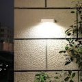 Miniatyrbillede 2 af 3: Solcelle Væglampe, LED Solcellelampe til Udendørs Have, Udendørs LED Væglampe IP65 Vandtæt Solcelle Dørlampe