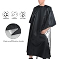 Miniatyrbillede 4 af 7: Frisørkåbe Barber Cape, Klippekåber, Vandtæt Frisørkåbe i fuld længde til hårstyling, klip og farver A