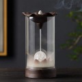 Miniatyrbillede 1 af 4: IC Røgelsekar Keramisk Vandfald Røgelsekar Med Backflow Røgelse Stick Holder