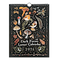 Pikkukuva 4 / 5: IC 12 X 8 tum Dark Forest Lunar Calendar 2024 sisältää 12 alkuperäistä