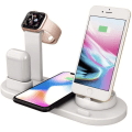 Miniatyrbillede 1 af 5: IC Ladestation til flere enheder Apple selvjusterbar lader White