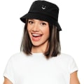 Miniatyrbild 5 av 5: IC Leende Ansikte Bucket Hat för Män Sommarresor Bucket Strand Solhatt Broderi Utomhuskeps för Män Kvinnor