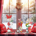 Miniatyrbilde 4 av 5: 6 Julepynt i Tre Dekorasjon for Julefester style 1