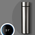 Miniatyrbillede 1 af 4: IC Intelligent Termos i Rustfrit Stål 316 Temperaturmåling Digital Display Sølv 500ml