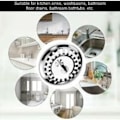 Miniatyrbillede 5 af 5: Seletti Bird Moderne Italiensk Væghængt Lampe Sort Hvid Resin Lys Sort Venstre