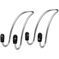 Pikkukuva 3 / 4: IC Bil Nackstödskrokar 4-pack, vahvat ja kestävät auton koukut SUV:lle