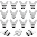 Miniatyrbillede 1 af 5: Rørpropper - 15 stk. 1/2\" udvendigt gevind rør sekskantprop, blindprop, til vaskemaskine, opvaskemaskine, vandhaner, VVS