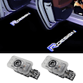 Pikkukuva 1 / 6: 2kpl Rd-autojen ovilogovalot Volvo Rdesign Xc90 Xc60 Xc40 V90 S90 V40 V60 S60 S80 Volvo-kohteliaisuusvalo Rdesign-logo Tervetulovalot - Perfet