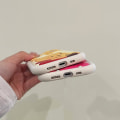 Miniatyrbild 5 av 5: IC Kompatibelt med iPhone 12 6.1'' Sött Skal, Kawaii Telefonfodral TPU Läder Söt Björnteckning Mjukt Gummi Stötsäkert Skyddande