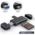 Miniatyrbild 5 av 5: IC Minneskortläsare USB 2.0 Adapter Mikrogränssnitt & TF-kortplats