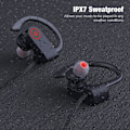 Pikkukuva 5 / 5: IC Bluetooth-kuulokkeet Langattomat kuulokkeet Bluetooth 5.1 Juoksukuulokkeet IPX7 vedenpitävät kuulokkeet 10 tunnin toistolla HiFi