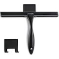 Miniatyrbild 1 av 5: IC Duschsqueegee, universal squeegee i rostfritt stål för badrum, duschdörrar, speglar, kakel och bilfönster