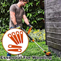 Miniatyrbild 5 av 5: Förpackning med 100 Kompatibla Blad för Stihl PolyCut 2-2 PolyCut 3-2, FSA 45 FSA 57 FSE 52, Plastblad för Stihl Sladdlös Trimmer..DEBUNS