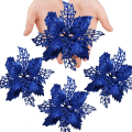Miniatyrbilde 3 av 5: IC 12 stk julsimuleringsblomst, julstjerne julblomst,