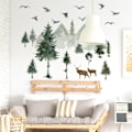 Miniatyrbillede 3 af 5: IC NOE Væggeafkald Big Pine Tree Væggeafkald Skræl og Sæt
