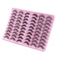 Miniatyrbilde 5 av 5: Russiske Strip Volume Eyelashes DD Curl Wispy Fluffy Falske Øyenvipper Ser Ut Som Vippeextensions Natural-Lashes Pakke 6