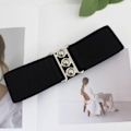 Miniatyrbild 2 av 5: IC Punk Läder Body Chain, Kvinnors Läder Bälte Body Chest Chain Bälten