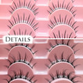 Miniatyrbillede 5 af 5: 10 Par Manga Lashes Falske Øjenvipper TM10 TM10 TM10 TM10