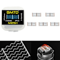 Miniatyrbild 1 av 5: IC 5 Styck 17*8,5 mm Meshwork Spole Clapton Ni80 + A1 Värme Mesh Coil