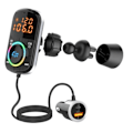Miniatyrbilde 3 av 5: IC Bil Bluetooth FM-sender Bil Bluetooth Adapter USB