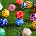 Pikkukuva 4 / 5: 25-osainen polyhedralinen noppasetti mustalla pussukalla DND RPG MTG ja muille pöytäpeleille, satunnainen monivärinen valikoima (D20) IC