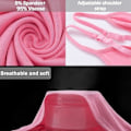 Miniatyrbild 4 av 4: 5-pack Basic Camisole Justerbar Camisole Spaghettiband Linne för Kvinnor och Flickor (Stor)