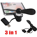 Miniatyrbild 5 av 5: IC USB-minifläkt USB-driven flexibel minikylfläkt för bärbar dator