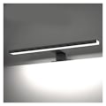 Miniatyrbillede 1 af 5: IC Badeværelsesspejl Spotlight Vægslampe Natbordlampe (300 mm 5W 6000K hvidt lys)