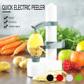 Miniatyrbilde 3 av 5: Elektrisk Grønnsaks- og Fruktskreller, Potetskreller, Automatisk Rotasjon, Hvit