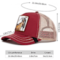 Miniatyrbillede 5 af 5: IC Unisex mesh lastbilshatt Square Patch cap til kvinder - klassisk justerbar almindelig hat (Fredens due) CNMR