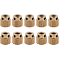 Miniatyrbillede 1 af 5: IC 40 tænder messing fødegear MK8 extruder trådtilførsel og ekstruderingshjul