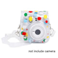 Miniatyrbillede 2 af 5: IC Til Instax Mini 12/11 Polaroid Instant Kamera Etui PVC Rejse Pr Transparent 1